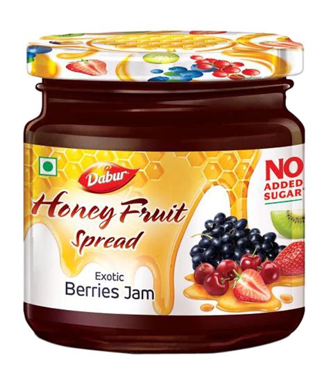 dabur honey fruit spread exotic berries jam 370 grams buy dabur honey fruit spread exotic