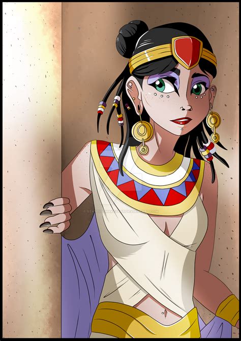 egyptian princess in egypt by startistmakesart on deviantart