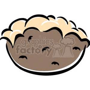 royalty  baked potato  vector clip art image eps svg