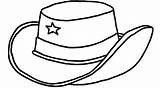 Hat Coloring Texas Cowboy Drawing Pages Outline Printable Clipart Pirate Construction Rangers State Color Hats Winter Print Cowboys Sketch Hard sketch template