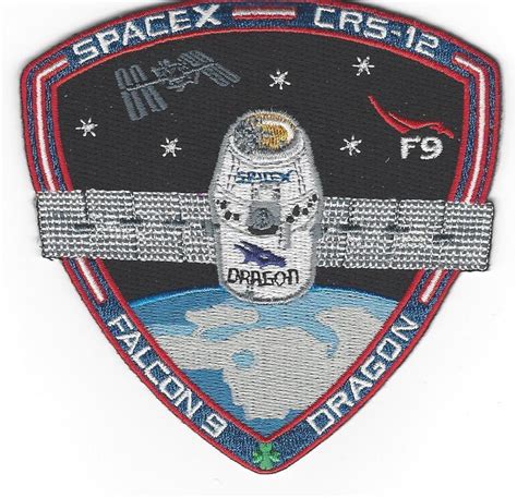 crs  spacex mission patch  space force historical foundation