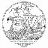 Ocean Mandalas Coloring Book Preview Mandala Pages Colouring Lost Celtic Adult Boat Board Animal Swan Printable Honestly Colour Print Great sketch template