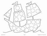 Dot Do Coloring Pages Mayflower Printable Thanksgiving Painting Getcolorings Getdrawings Color Colorings sketch template