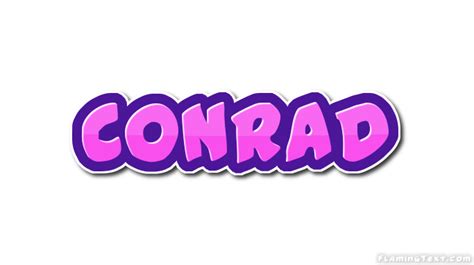 conrad logo   design tool  flaming text