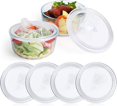 amazoncom replacement lids  pyrex bowls  pcs  cup lid storage lids container lids covers