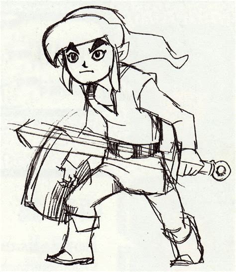 Here’s Some Lovely Official Concept Art From Zelda Wind