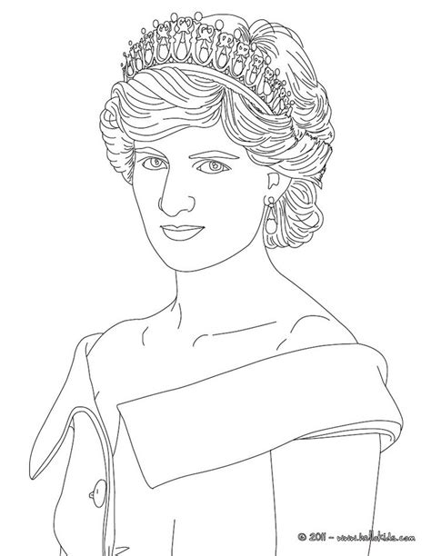 love diana coloring pages