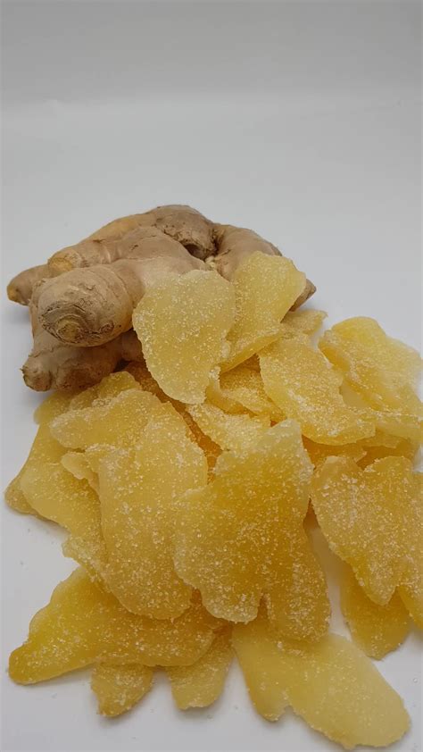 dried dehydrated ginger slices  cryslized sugar thailand buy