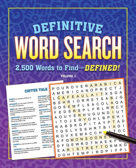 definitive word search volume  book  editors  thunder bay press