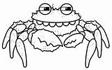 Crab Cartoon Drawing Draw Easy Sketch Step Crabs Beginners Dungeness Clipart Getdrawings Library Paintingvalley Collection sketch template