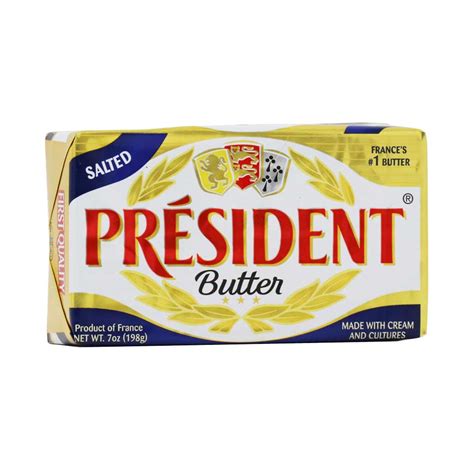 president salted butter oz