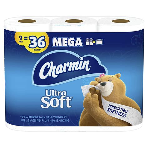 household supplies cleaning paper products toilet paper charmin ultra