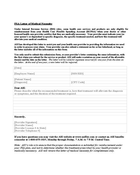letter  medical necessity form fillable printable  forms
