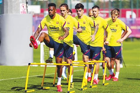 spanish clubs  resume full training  ref  nod  restart league gulftoday