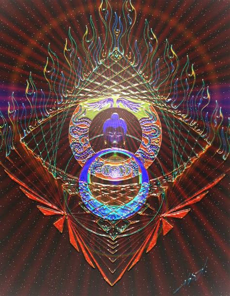 Pin By David On Artes Fabric Poster Psychedelic Artwork Buddha Art