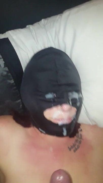 Amateur Facial Cum Shot On Spandex Mask Hood Free Porn 7d Nl