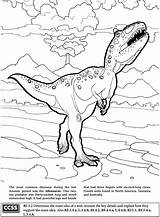 Allosaurus Coloring Getcolorings Pages sketch template