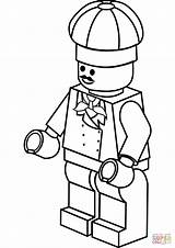 Lego Coloring Pages City Chef Printable Color Coloringpagesonly Colouring Kids Drawing Sheets Print Undercover Sheet Line Police Construction Clipart Worker sketch template