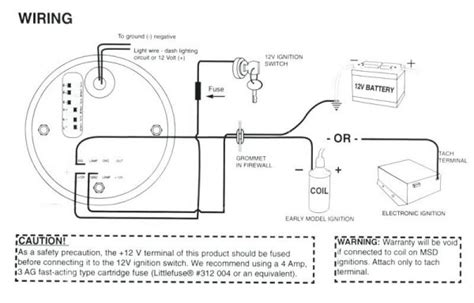 autometer shift light wiring diagram