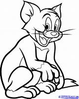 Tom Jerry Drawing Cartoon Pencil Characters Network Drawings Sketch Kids Realistic Draw Sketches Step Coloring Cat Character Pages Easy Cartoons sketch template