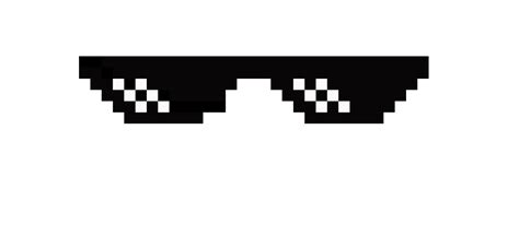 8 Bit Glasses Png Free Logo Image