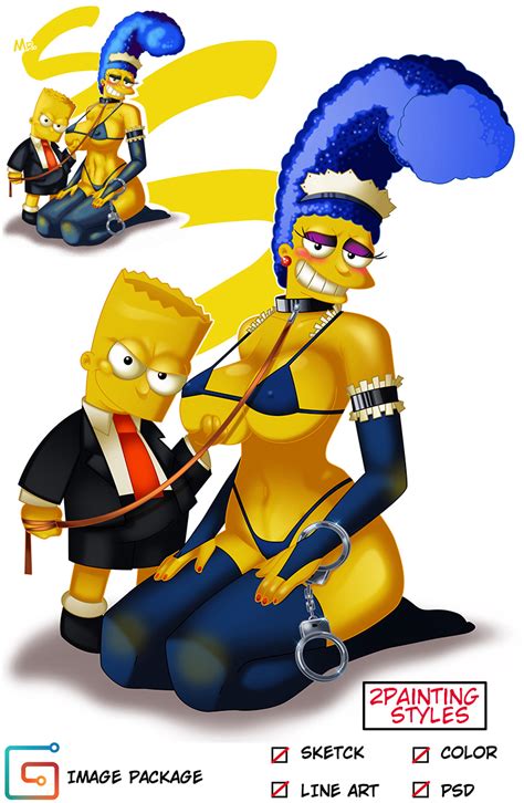 the simpsons marge s and mr s by sexfire hentai foundry