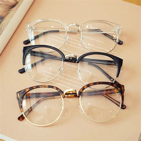 fashion cat eye glasses women men frame glasses clear lens vintage brand designer oversize
