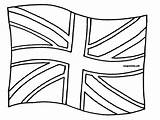 Flag British Coloring England Drawing Pages Britain Great Colouring Getcolorings Getdrawings Paintingvalley Color Drawings Printable Clipartmag sketch template