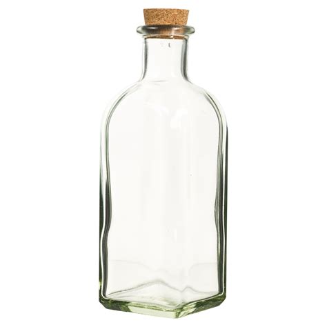 3 6 9 12 Glass Bottle Jars Vials Cork Lid Stopper Kitchen