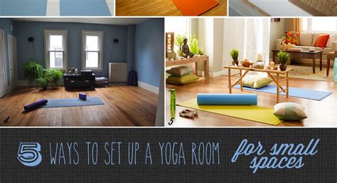 easy diy ideas  creating  yoga room   small home