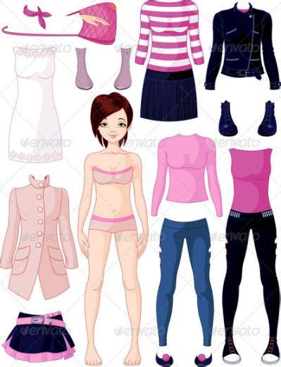 paper doll  clothing people paper dolls clothing paper doll