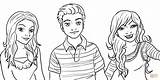 Icarly Pages Colouring Sam Coloring Carly Freddie sketch template
