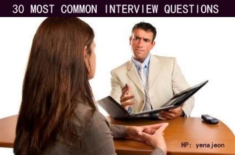 30 Most Common Interview Questions And Answers Toughnickel