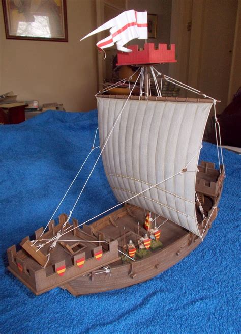 ubique english medieval ship  thomas zvezda  scale  medieval thomas ship