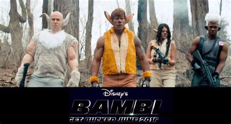 snl debuts trailer  bambi remake starring dwayne johnson  world