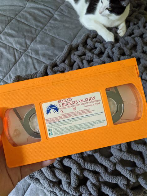 nickelodeons orange vhs tapes