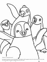 Feet Happy Coloring Pages Erik Penguin Friends Others Color Mumble Supercoloring Printable Drawing Version Dancing Categories sketch template