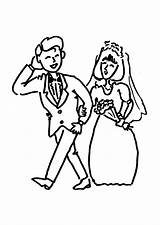 Coloring Married Pages Edupics Getting Large sketch template