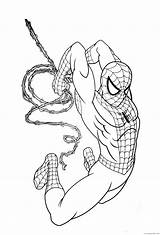 Coloring4free Spiderman sketch template