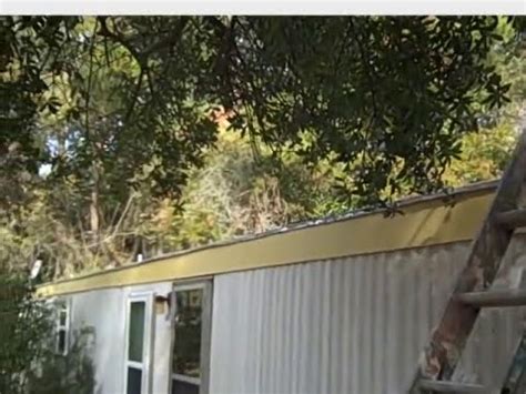 mobile home gutters  problems   run  youtube