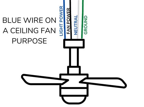 blue wire   ceiling fan   wiring diagram
