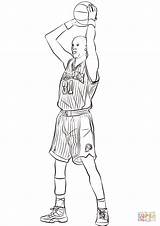 Coloring Reggie Miller Pages sketch template