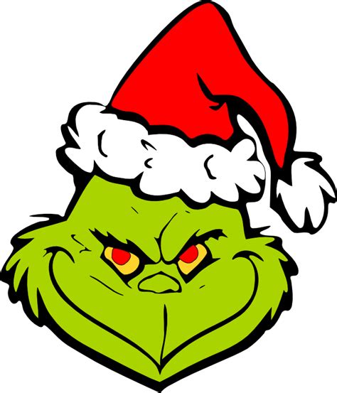 movies personal  grinch  santa hat grinch sticker