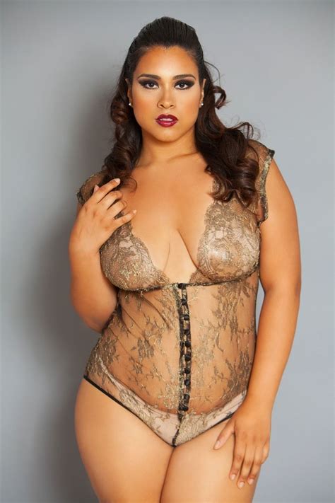 Pin On Lingerie Bodysuits Rompers Teddies Plus Size