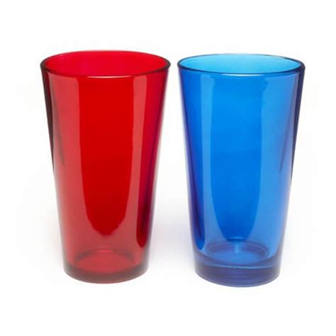 Colored Pint Glass 16oz 453ml Its Glassware Specialist