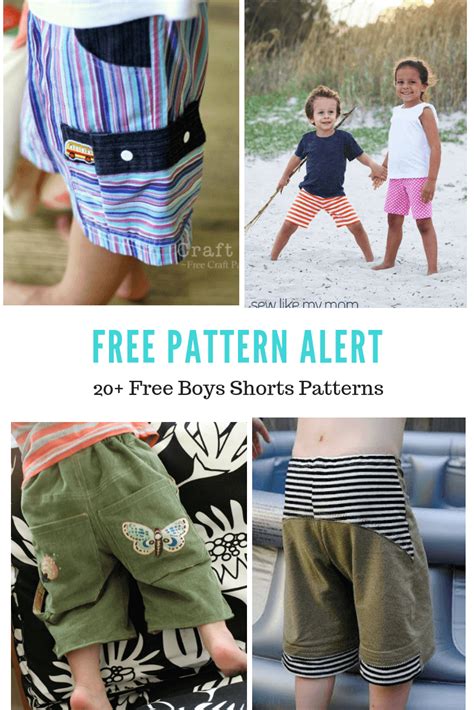 pattern alert  boys shorts patterns   cutting floor