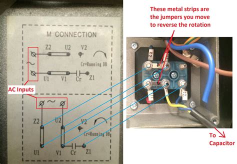 induction motor wiring