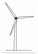 Windmill Drawing Draw Electric Step Farm Windmills Drawings Learn Paintingvalley Tutorials Drawingtutorials101 sketch template