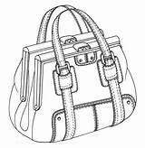 Bags Handbag Disegno Borse Miniatures Sew Framed Rourke Borsa Sketching Uploaded User Scegli Bacheca sketch template