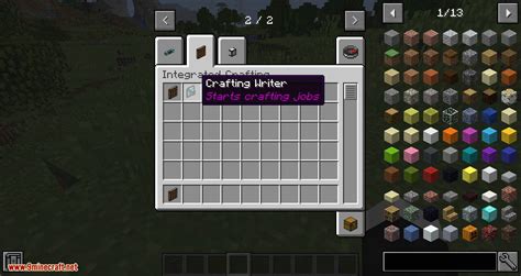 integrated crafting mod  auto crafting systems   minecraftnet